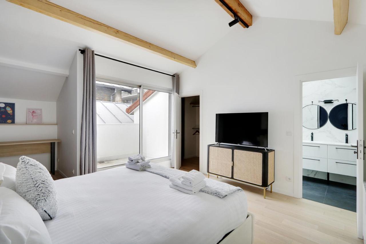 Pick A Flat'S Apartment In La Chapelle - Impasse Du Cure 파리 외부 사진